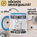Katzensitter Tasse Geschenk für Katzensitter Der Mann Der Alles Kann Geschenkidee zum Geburtstag Blau Trendation