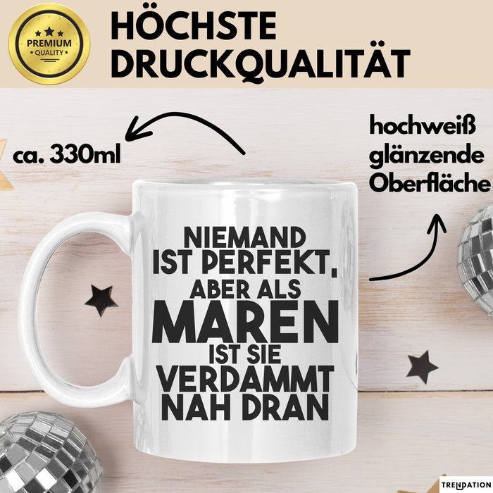 Maren Tasse Niemand Ist Perfekt, Aber Als Maren Ist Sie Verdammt Nah Dran