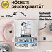 Geschenk für Songwriterin Tasse Lustige Geschenkidee Geburtstag Ich Bin Songwriterin Ich Darf Das Rosa Trendation