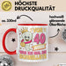 40. Geburtstag Tasse Geschenk Vor 40 Jahren War Ich Mal Die Schnellste Geschenkidee Frauen Mutter Oma Rot Trendation