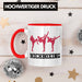 Kickboxing Tasse Geschenk Kampfsportler Geschenkidee Geburtstag Weihnachten Rot Trendation