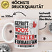 Fußballfan Geschenk Lustiger Spruch für Fußballfan Geschenkidee Bester Fußballfan Der Welt Weiß Trendation