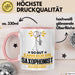 Saxophonist Geschenk Tasse So Gut Kann Nur Ein Saxophonist Aussehen Geschenkidee Kaffee-Becher Rosa Trendation