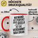 Gisela Tasse Geschenk Niemand Ist Perfekt Gisela Verdammt Nah Dran Geschenkidee Rot Trendation