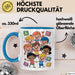 Kindergarten Lehrer Tasse Geschenk Lustige Geschenkidee Spruch Für Kleine Lernende Blau Trendation