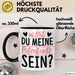 Willst du Meine Patentante Sein Verkündung Tasse Geschenkidee Spruch Beste Patentante Kaffee-Becher Schwarz Trendation