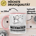 Mathematiker Geschenk Tasse Ich Bin Mathematiker Aber Sag Doch Einfach Superheld Lustige Geschenkdiee für Mathematiker Kaffee-Becher Rosa Trendation