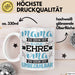 Unbezahlbare Oma Tasse Geschenk Muttertag Spruch Liebevoll Weiß Trendation
