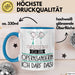 Geschenk für Opernsängerin Tasse Lustige Geschenkidee Geburtstag Ich Bin Opernsängerin Ich Darf Das Blau Trendation