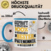 Patenonkel Geschenk Lustiger Spruch für Patenonkel Geschenkidee Bester Patenonkel Der Welt Blau Trendation