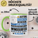 Windsurfer Geschenk Tasse Lustiger Spruch Erheben Sie Sich Der Windsurfer Betritt den Raum Grün Trendation