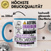 Keyboarderin Tasse Geschenk Lustiger Spruch Bitte Erheben Sie Sich Seine Majestät Die Keyboarderin Betritt Den Raum Blau Trendation