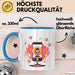 Influencer Tasse Geschenk Lustige Geschenkidee Spruch Für Trend Setter Blau Trendation