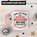 Wichtelgeschenk für 50 Euro Tasse Wichteln für Frauen Kollegen Wichtel-Tasse Schrott-Wichteln Schrottwichteln Rosa Trendation