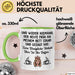 Kaffeeliebhaber Tasse Geschenk Lustige Geschenkidee Spruch Und Wieder Niemand Der Huete Fruh An Meinem Bett Stand Grün Trendation