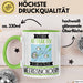 Meeresbiologin Tasse Geschenk Becher Stark Attraktiv Furchtlos Meeresbiologin Lustige Geschenkidee Grün Trendation