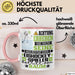 Eishockeyspieler Geschenk Tasse Lustiger Spruch Erheben Sie Sich Der Eishockeyspieler Betritt den Raum Rosa Trendation