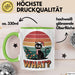 Schwarze Katze Weihnachtsfeier Tasse Geschenk Lustige Geschenkidee Spruch Was Grün Trendation