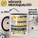 Schwiegeronkel Geschenk Tasse Lustiger Spruch Erheben Sie Sich Der Schwiegeronkel Betritt den Raum Schwarz Trendation
