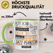 Jazz-Pianistin Geschenk Becher Tasse Gott Schuf Alle Menschen Gleich Nur Die Besten Durfeten Jazz-Pianistin Werden Geschenkidee Lustig Grün Trendation