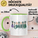 Kräuterkundler Tasse Geschenkidee Naturheilmittel Suchender Grün Trendation