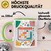 Planer Süchtiger Tasse Geschenk Lustige Geschenkidee Spruch Für Organisations Fans Grün Trendation