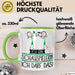 Geschenk für Schauspielerin Tasse Lustige Geschenkidee Geburtstag Ich Bin Schauspielerin Ich Darf Das Grün Trendation
