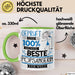 Beste Popsängerin Der Welt Tasse Geschenk für Eine Popsängerin Geprüft Und Sicher Geschenkidee Geburtstag Weihnachten Grün Trendation