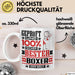 Boxer Geschenk Lustiger Spruch für Boxer Geschenkidee Bester Boxer Der Welt Weiß Trendation