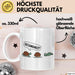 Schildkröte Tierliebhaber Tasse Geschenk Lustige Geschenkidee Spruch Gesundheit Weiß Trendation