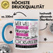 Chorsängerin Tasse Geschenk Spruch Wer Will Schon Prinzessin Sein Wenn Man Auch Chorsängerin Sein Kann Blau Trendation