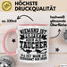 Taucher Tasse Geschenk Becher Niemand Ist Perfekt Aber Als Taucher Ist Man Nah Dran Rosa Trendation