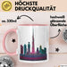 Dubai VAE Burj Khalifa Tasse Geschenk Lustige Geschenkidee Spruch Rosa Trendation