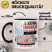 Kitesurferin Tasse Geschenk Lustiger Spruch Bitte Erheben Sie Sich Seine Majestät Die Kitesurferin Betritt Den Raum Schwarz Trendation