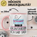 Geschenk für Kajakfahrerin Tasse Lustige Geschenkidee Geburtstag Ich Bin Kajakfahrerin Ich Darf Das Rosa Trendation