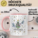 Weihnachten Tasse Geschenk Alien Weihnachtsbaum Geschenkidee Alien-Fans Geschenke Jungs Männer Grafik Rosa Trendation