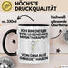 Musiktherapeut Geschenk Tasse Lustige Geschenkidee Geburtstag für Musiktherapeut Ich Bin Dieser Legendäre Musiktherapeut Von Dem Alle Geredet Haben Kaffee-Becher Schwarz Trendation