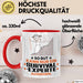 Survival-Experte Geschenk Tasse So Gut Kann Nur Ein Survival-Experte Aussehen Geschenkidee Kaffee-Becher Rot Trendation