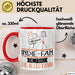 Indie-Fan Geschenk Tasse Becher Die Frau Die Allen Kann Geschenkidee für eine Indie-Fan Lustig Rot Trendation