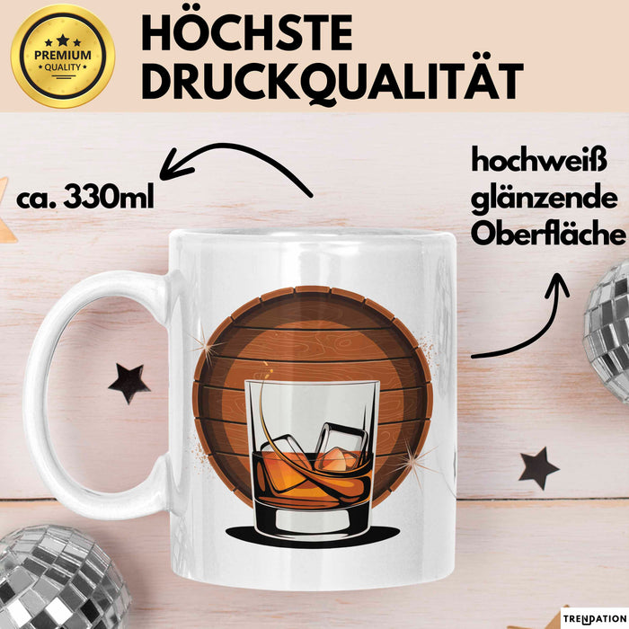 Whiskey Kenner Tasse Geschenk Lustige Geschenkidee Spruch Für Whiskey Fans Weiß Trendation