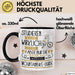 Mountainbike-Guide Tasse Lustiges Geschenk Studieren Kann Wirklich Jeder Nur Die Besten Werden Mountainbike-Guide Schwarz Trendation