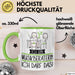 Geschenk für Musikberaterin Tasse Lustige Geschenkidee Geburtstag Ich Bin Musikberaterin Ich Darf Das Grün Trendation