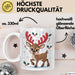 Weihnachten Tasse Geschenkidee für Feiertagsliebhaber Weiß Trendation