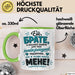 Bruder Чашка Geschenk Ей Брате Найкращий Подарунок Маєш Мене Ukrainisch Grün Trendation