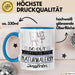 Naturmalerin Geschenk Tasse So Gut Kann Nur Eine Naturmalerin Aussehen Geschenkidee Geburtstag Weihnachten Lustig Blau Trendation
