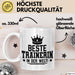 Trainerin Tasse Geschenk Beste Trainerin In Der Welt Fussball Handball Hockey Trainerin Weiß Trendation