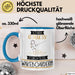 Wakeboarderin Tasse Geschenk Becher Stark Attraktiv Furchtlos Wakeboarderin Lustige Geschenkidee Blau Trendation