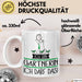 Geschenk für Gärtnerin Tasse Lustige Geschenkidee Geburtstag Ich Bin Gärtnerin Ich Darf Das Weiß Trendation