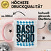 Deutschland München Bayern Bayerisch Tasse Geschenk Lustige Geschenkidee Spruch BASD SCHO Rosa Trendation