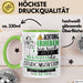 Studiomusikerin Tasse Geschenk Lustiger Spruch Bitte Erheben Sie Sich Seine Majestät Die Studiomusikerin Betritt Den Raum Grün Trendation